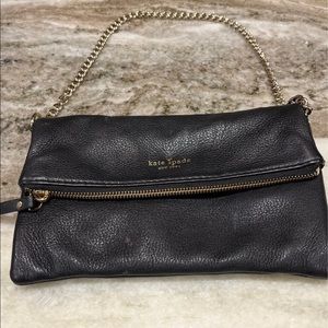 Kate Spade purse with gold chain strap